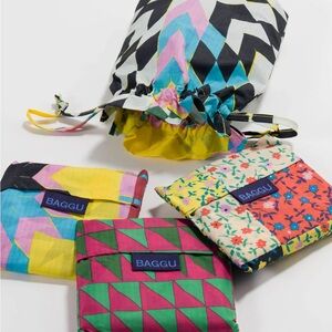 BAGGU Standard Set of 3 Reusable Bags Quilts